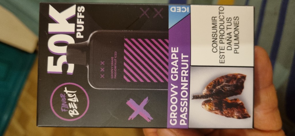 Flavor Beast Groovy Grape Passionfruit Iced 50K