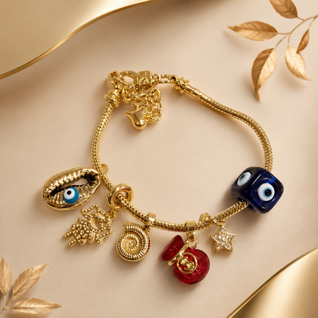 Pulseras con dije