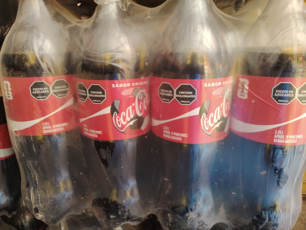 PACA DE COCA COLA PET 2.250 ML X8