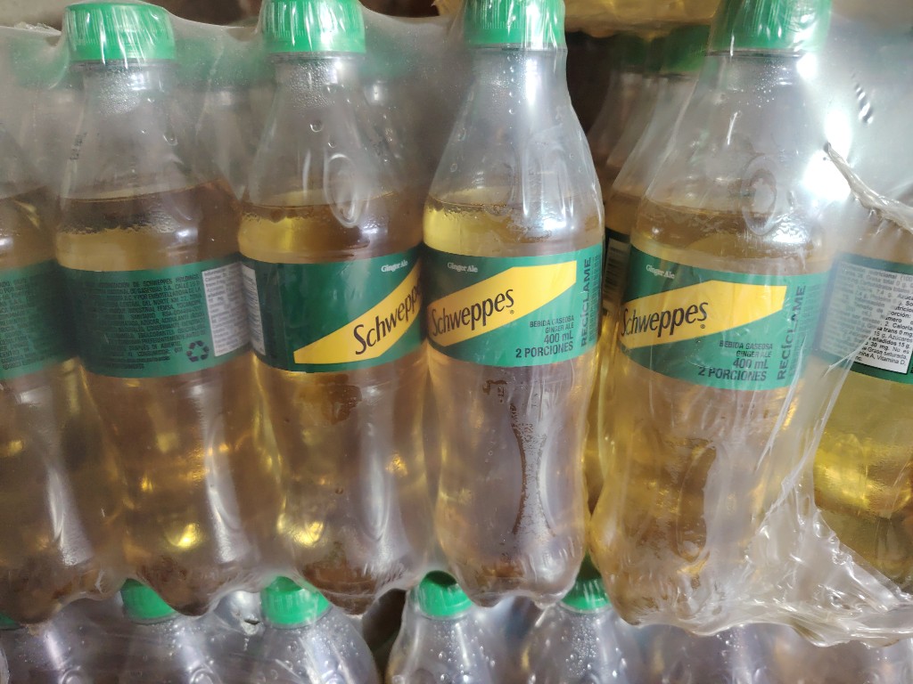 PACA DE SCHWEPPES GINGER ALE PET400ML X12
