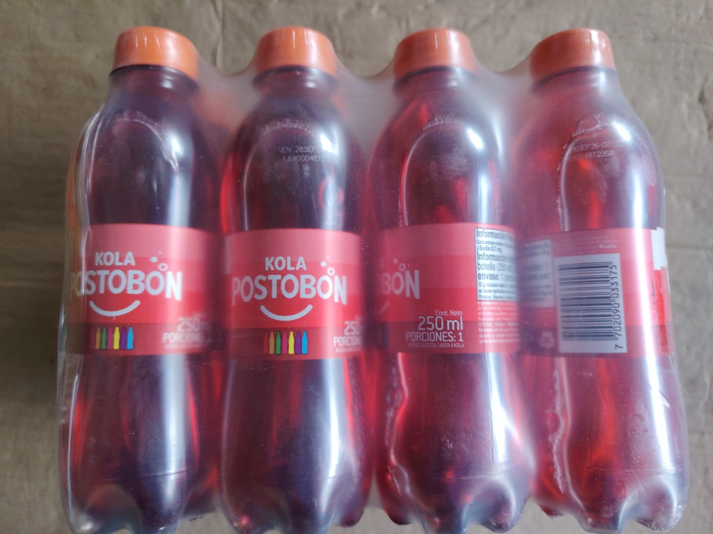 PACA DE POSTOBON PET 250ML X12