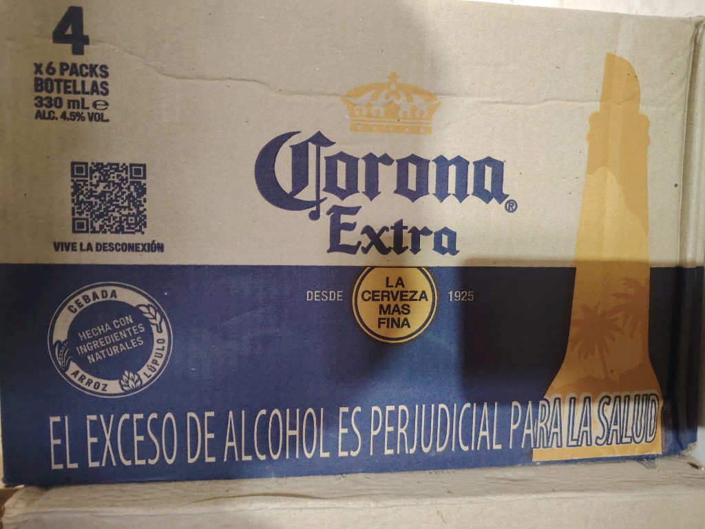 CAJA DE CORONA BOTELLA 330ML X24