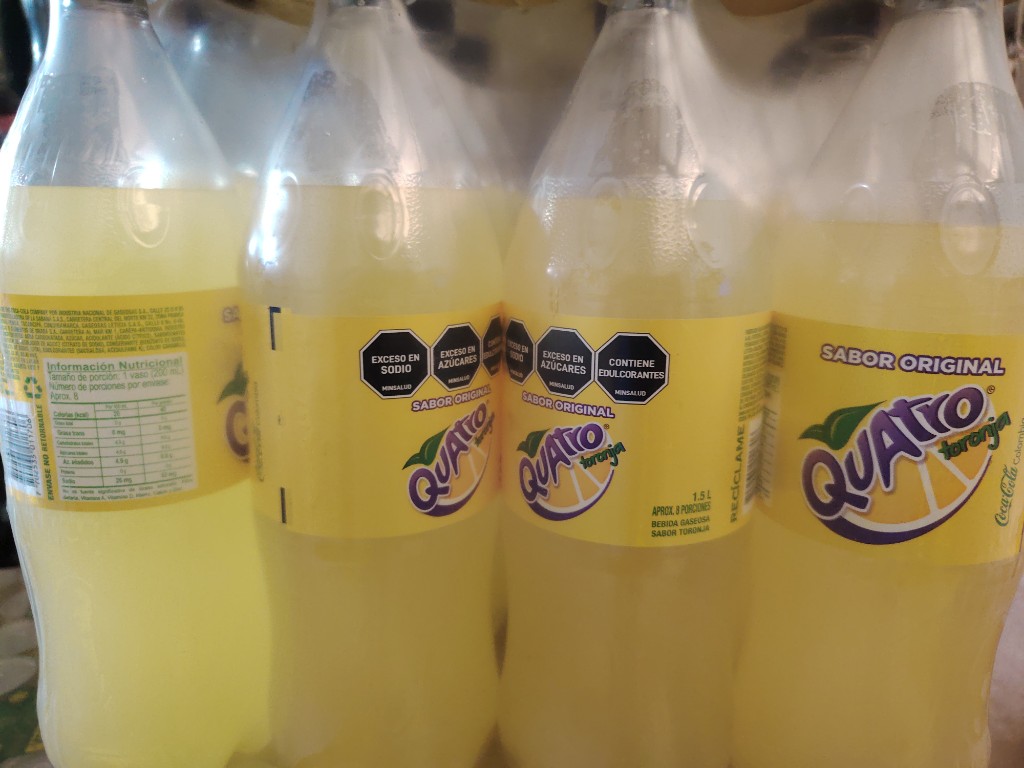 PACA DE QUATRO PET 1.500 ML X12