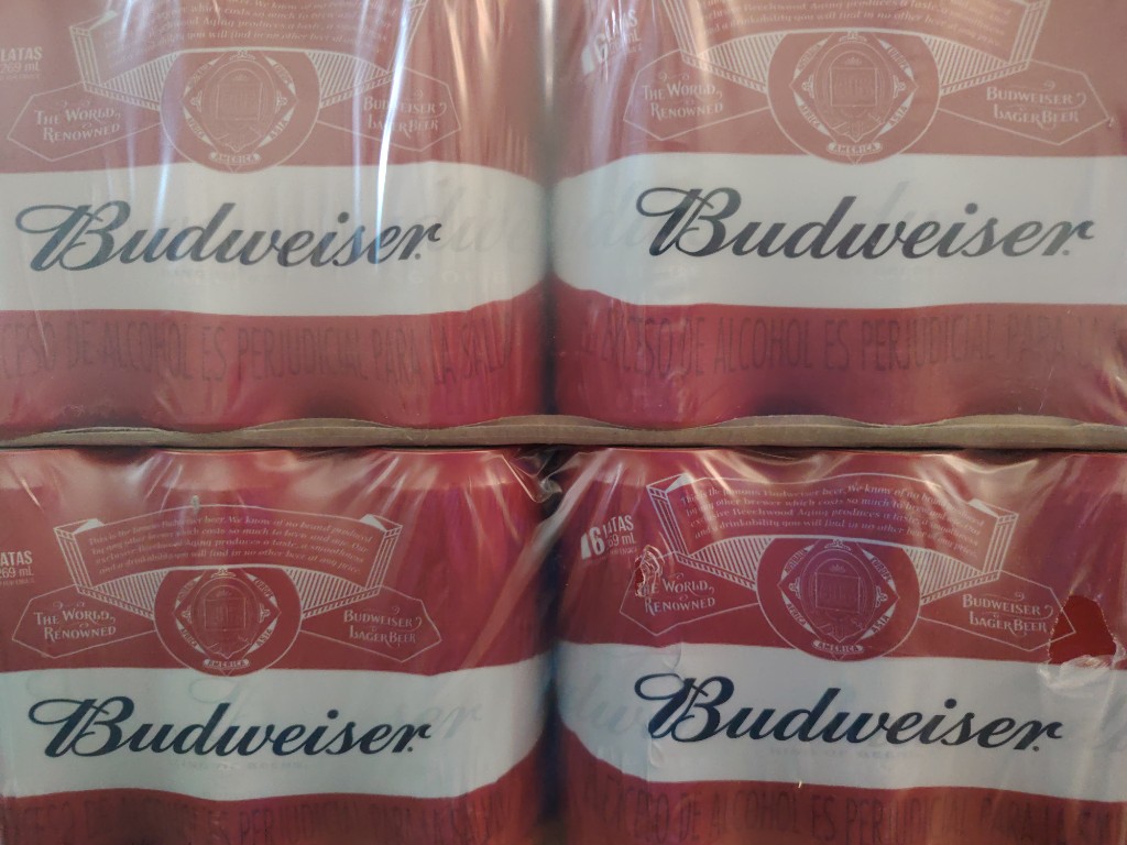 PACA DE BUDWEISER LATA 269 ML X24