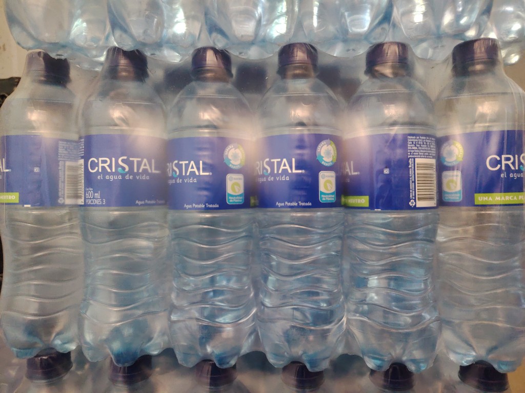 PACA DE AGUA CRISTAL PET 600 ML X24