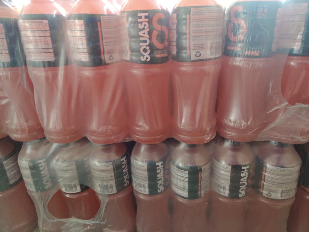 PACA DE SQUASH PET 500 ML X12