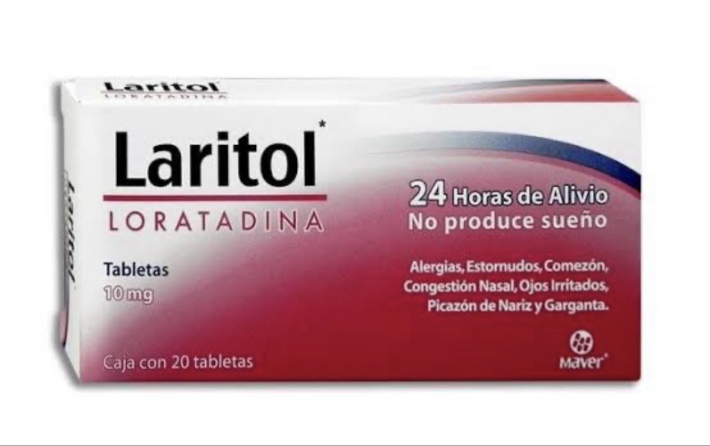 Laritol Loratadina 10mg