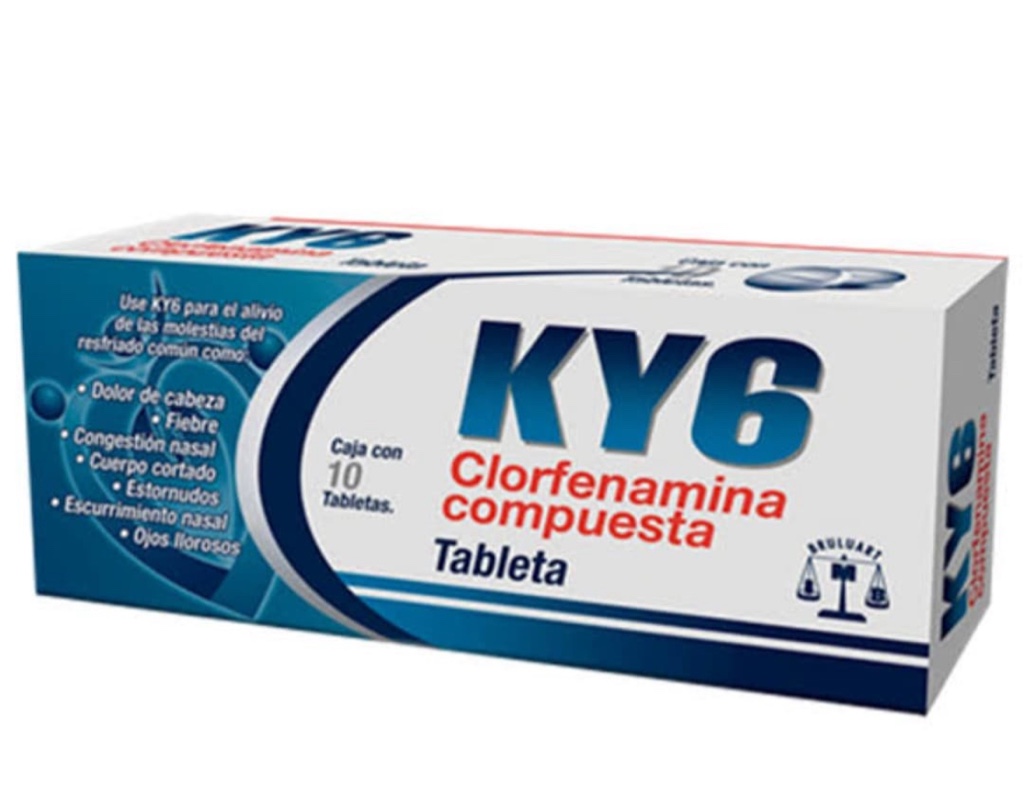 KY6 Clorfenamina compuesta