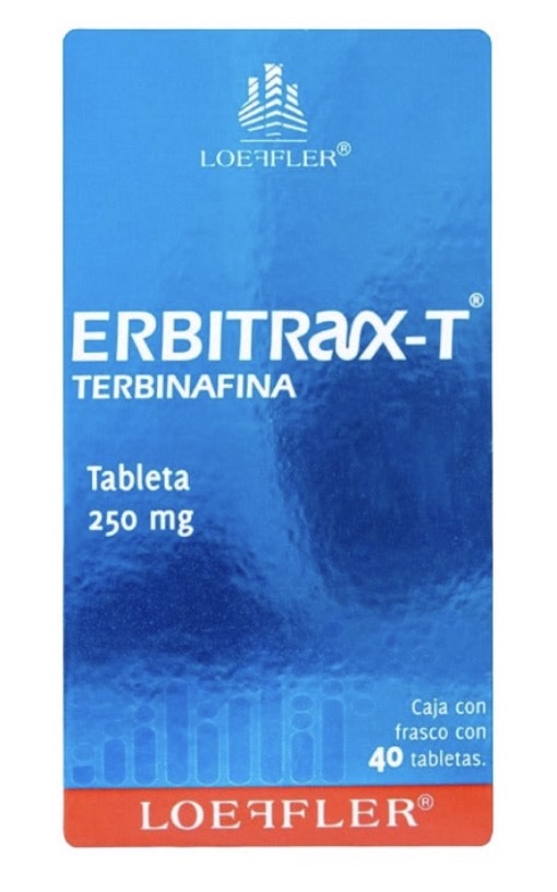 Erbitrax-T 250 mg c/40