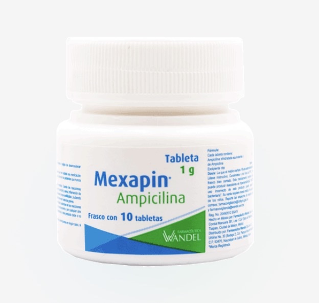 Mexapin Ampicilina 1 g