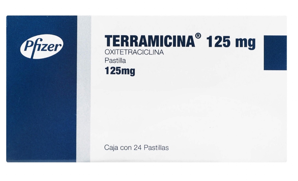 Terramicina 125 mg Trosiscos