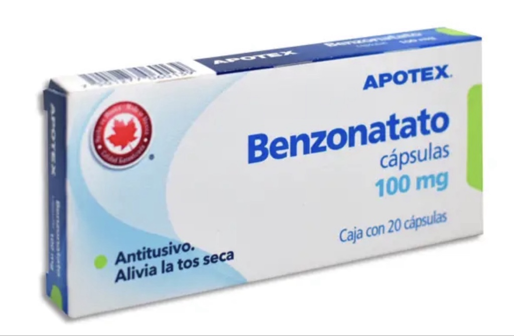 Benzonatato Perlas 100 mg