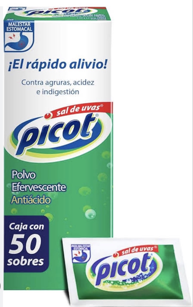 Picot Sal de Uvas 50 Pzs