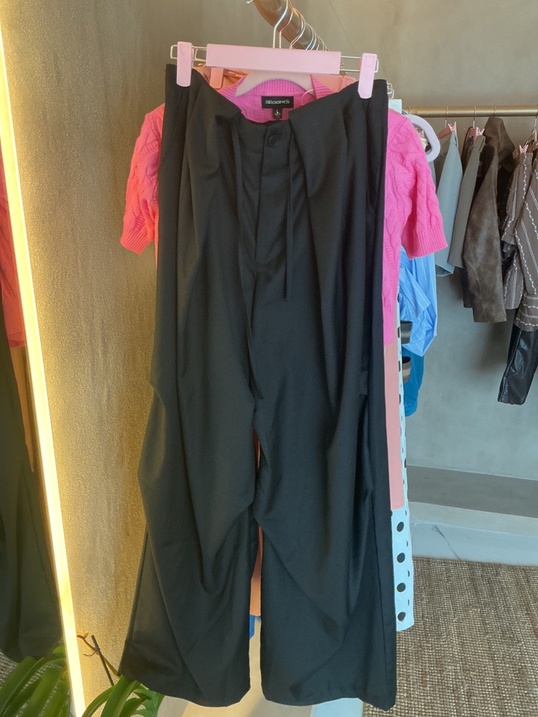 Pantalón cargo negro