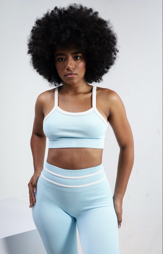 Set lía azul cielo pastel