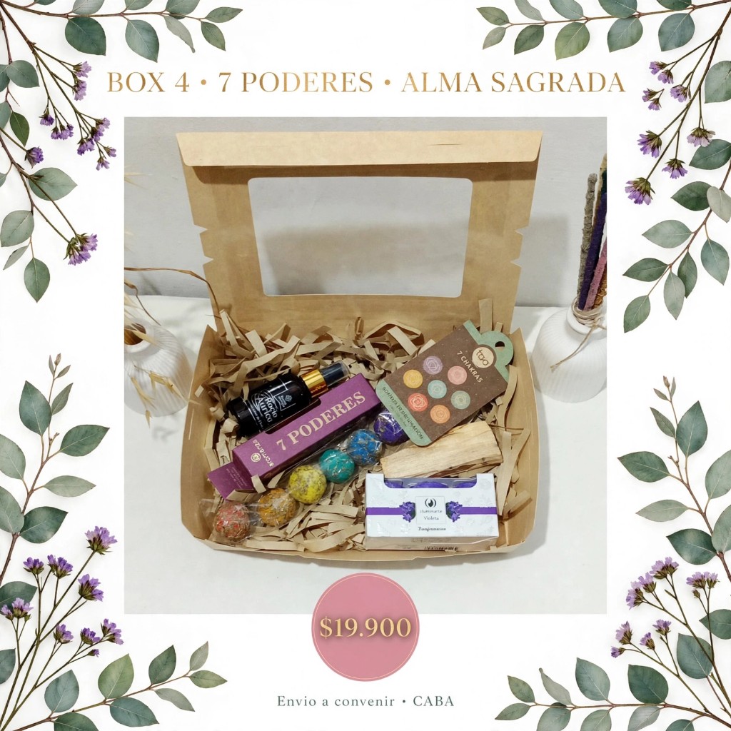 Alma Sagrada Box 7 Poderes