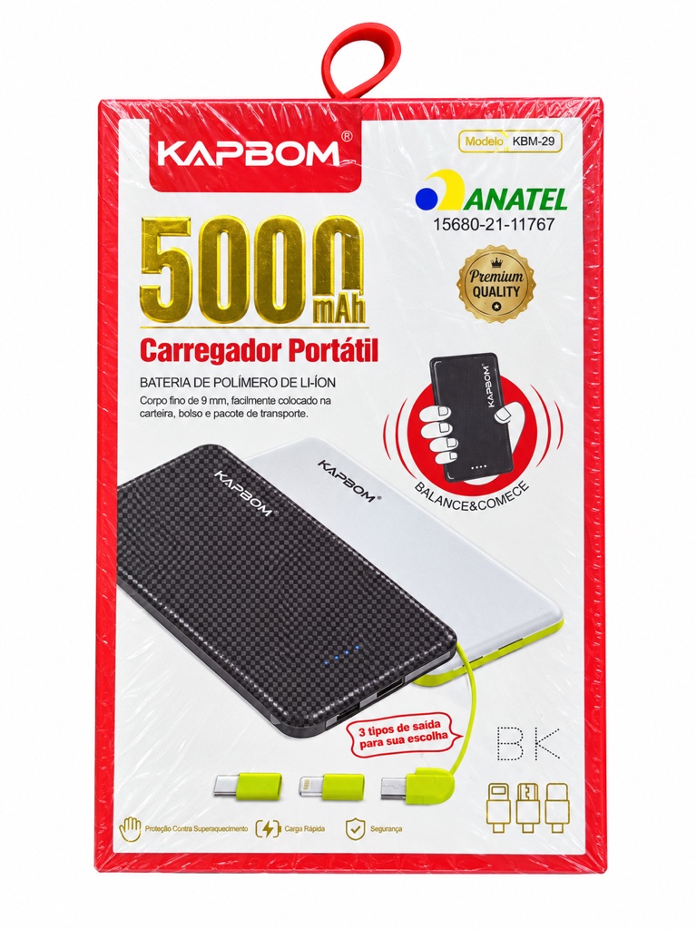 Power bank 5.000 KA-952 kapbom