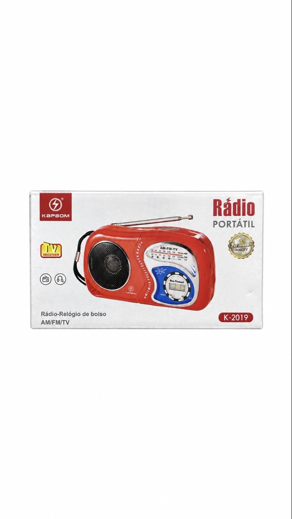 Rádio Portátil Kapbom K-2019