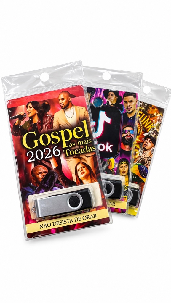 Pen drive com música