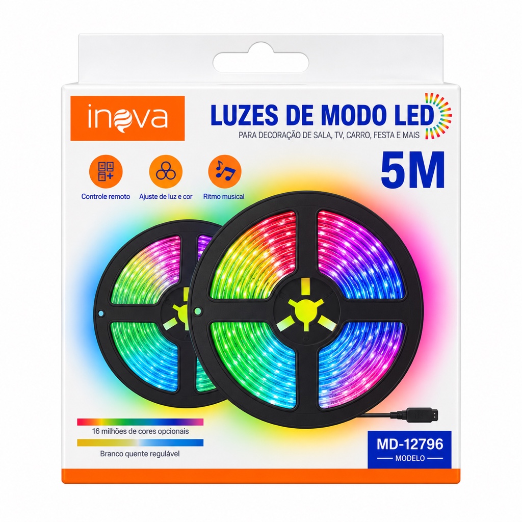 Fita de Led Inova 5m Md-12796