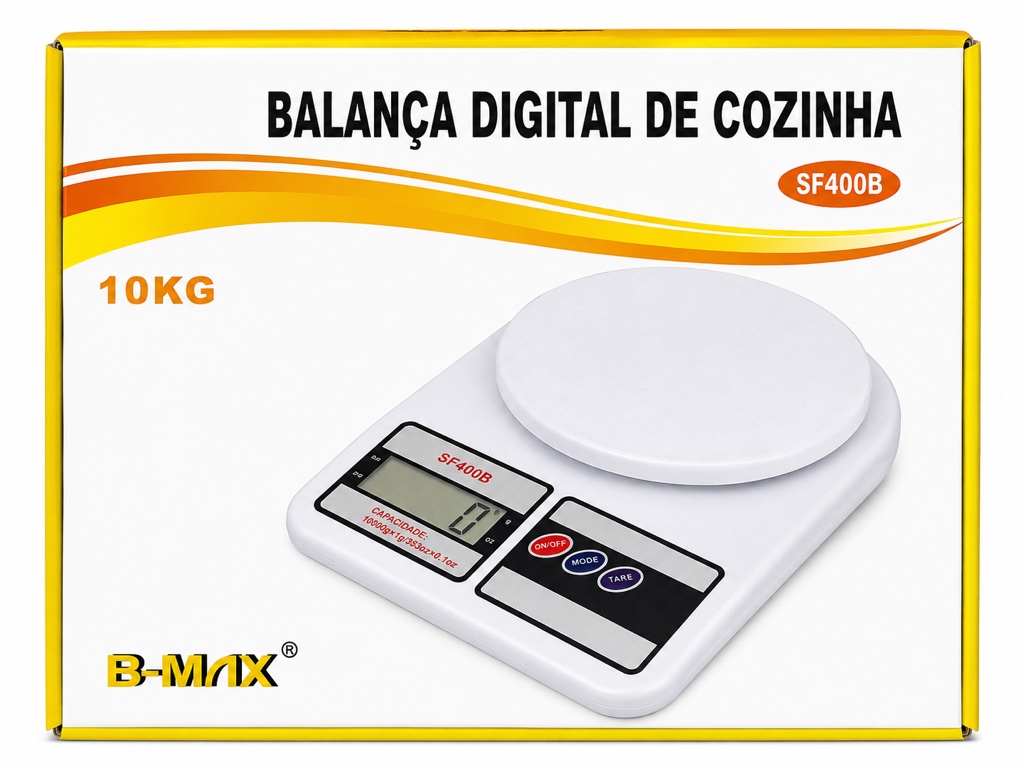 Balança Digital de Cozinha B-Max Sf400B