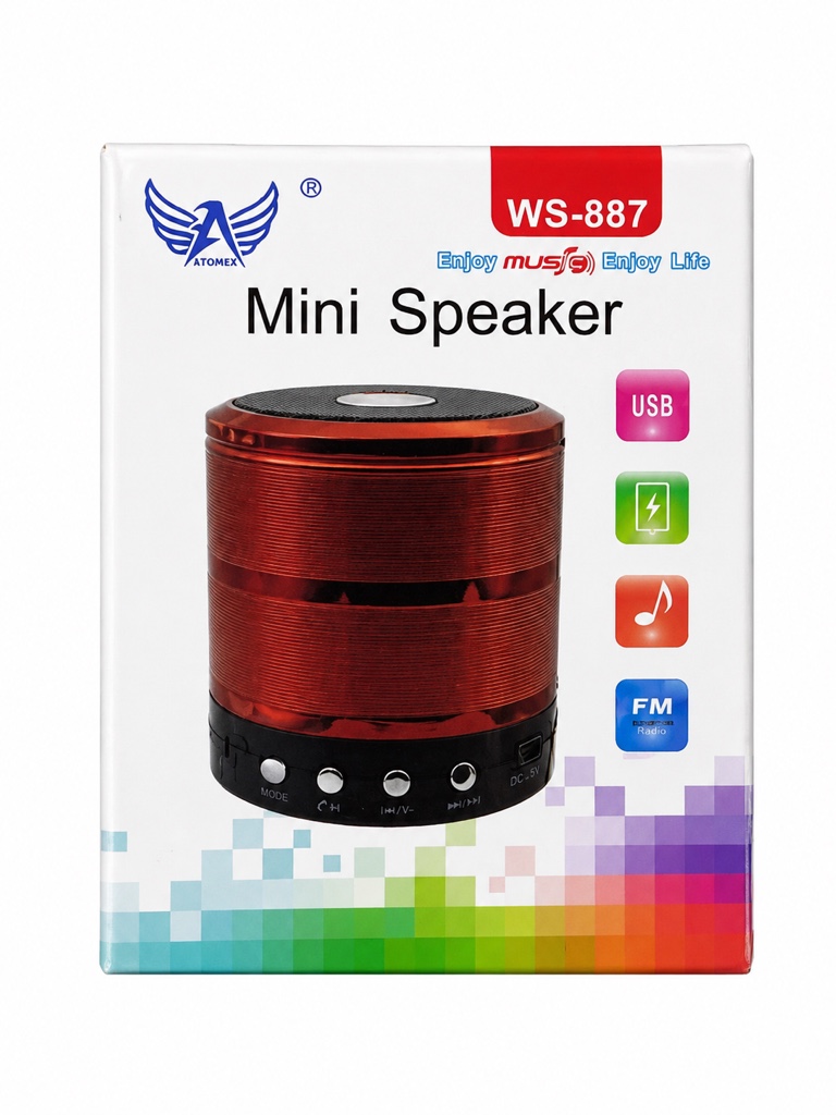 Caixa de Som Mini Ltomex Ws-887