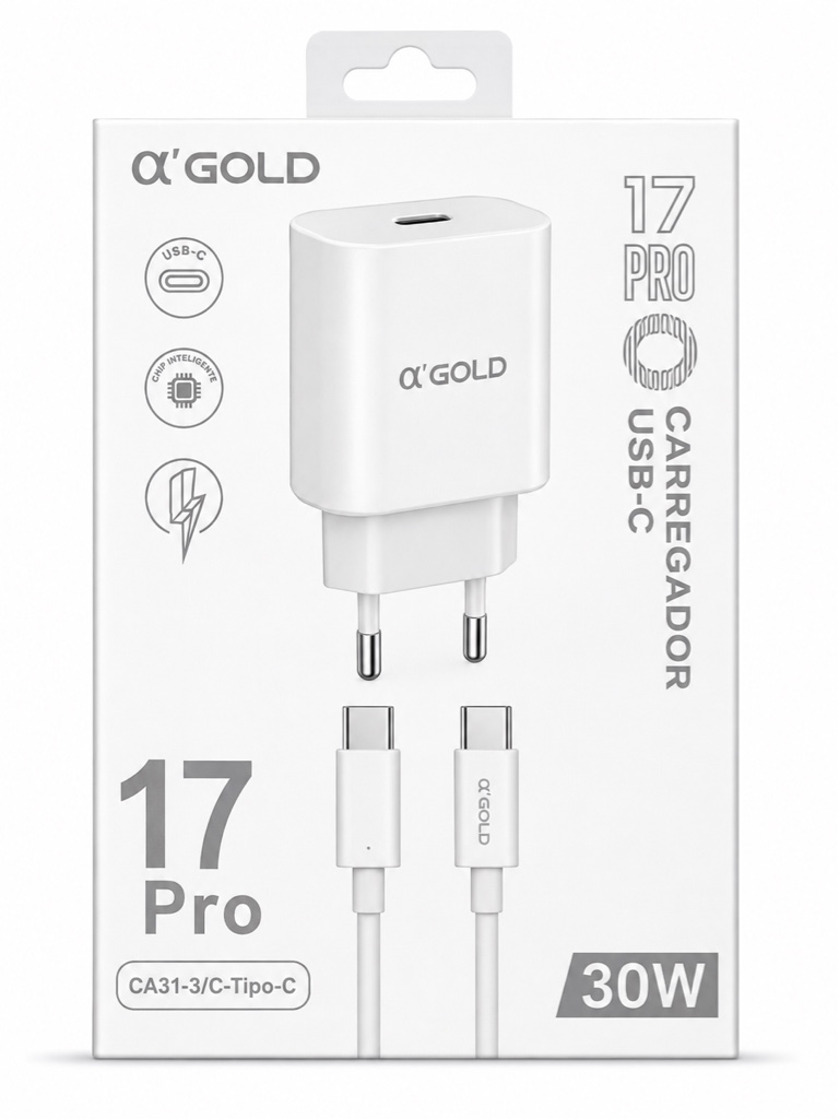 Carregador tipo c/c 30W CA31-3