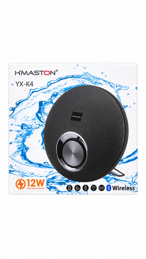 Caixa de som 12w YK-k4