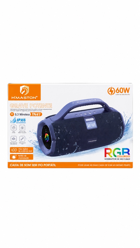 Caixa de Som Hmaston TN41 60w