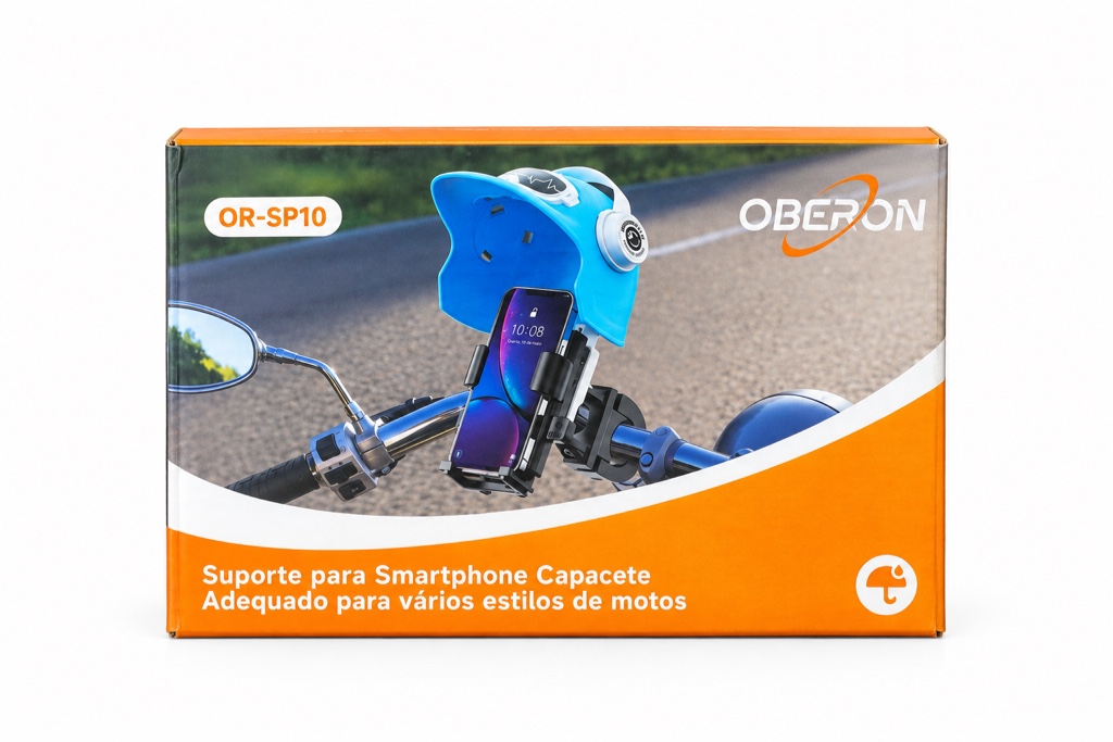 Suporte P/ Moto C/ capacete Oberon Or-Sp10