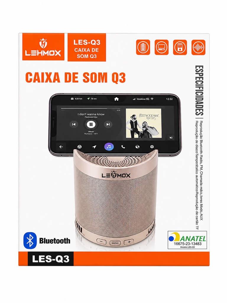 Caixa de Som Q3 Les-Q3