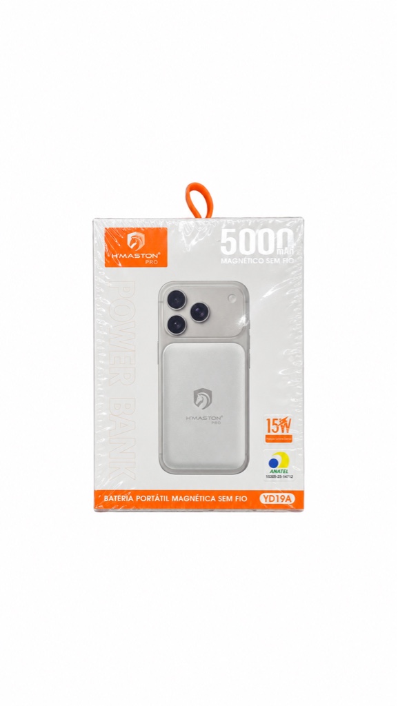 Power bank 5.000 c/infusão hmaston YD19A