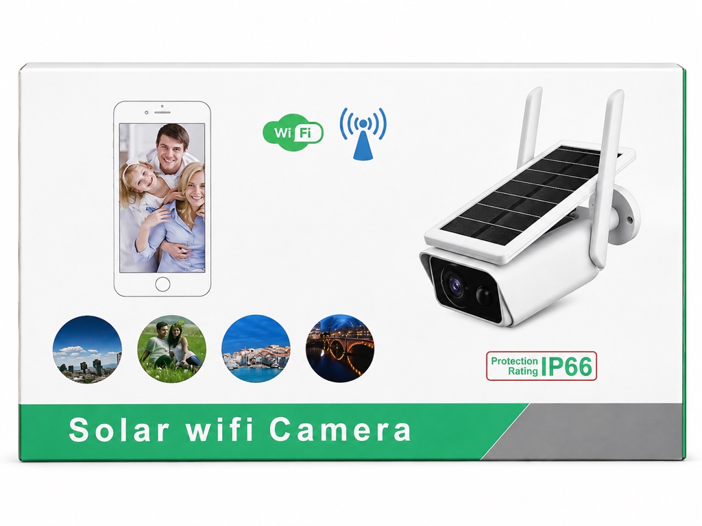 Câmera Solar Wi-Fi Aj-A30