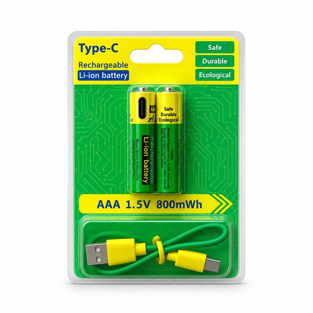 Pilha recarregavel AAA Ds-15481