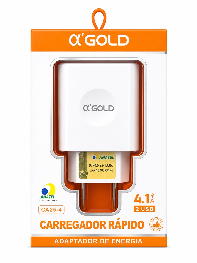 Fonte USB CA25-4 Agold