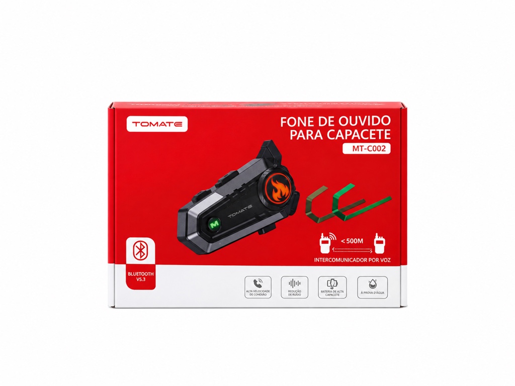 Fone P/ Capacete Tomate MT-C002