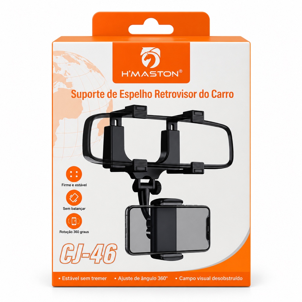 Suporte Carro P/ Espelho Hmaston Cj-46