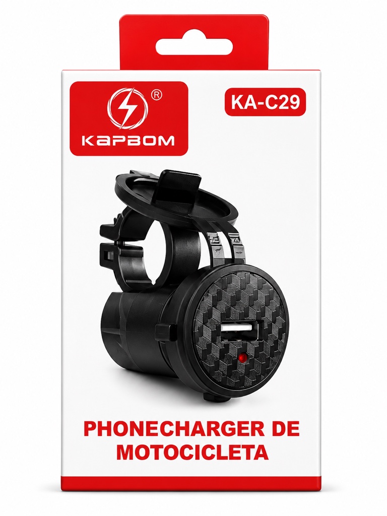 Carregador P/ Moto Kapbom Ka-C29