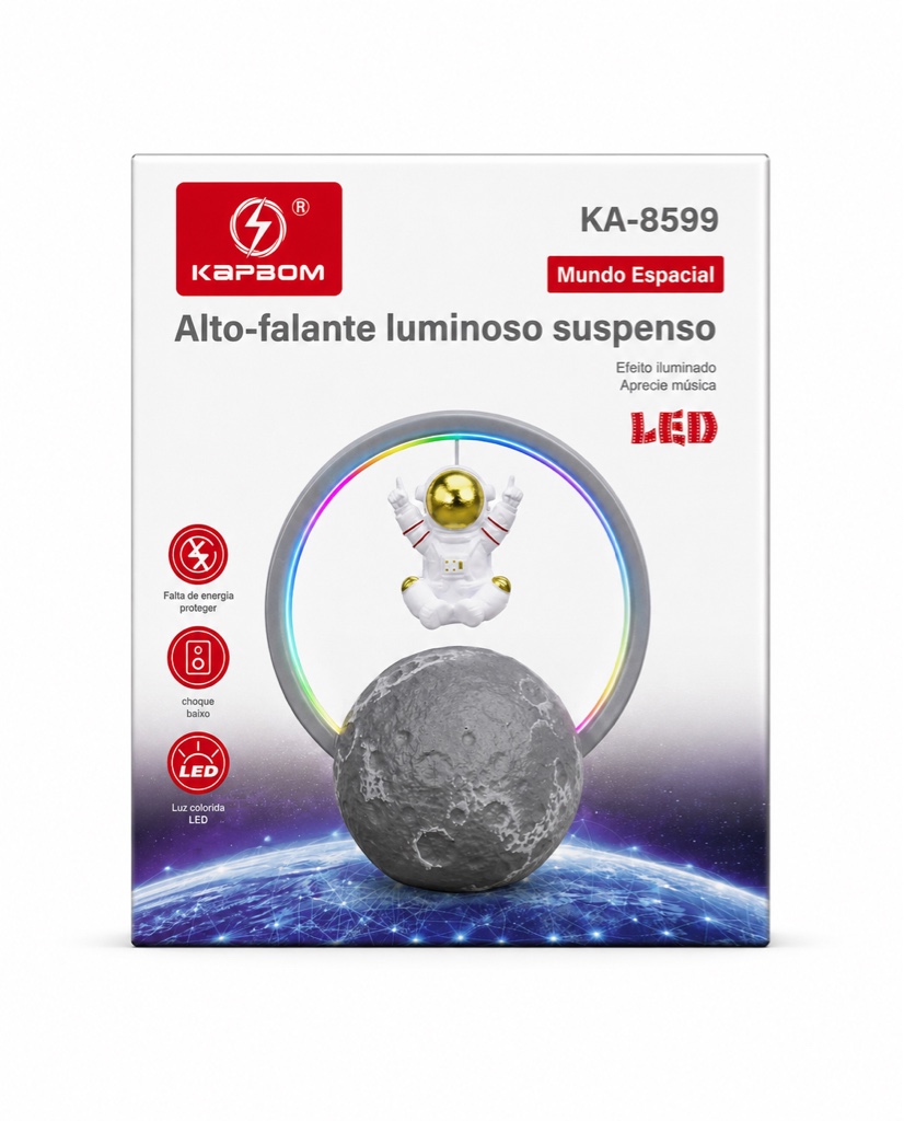 Caixa de som lua