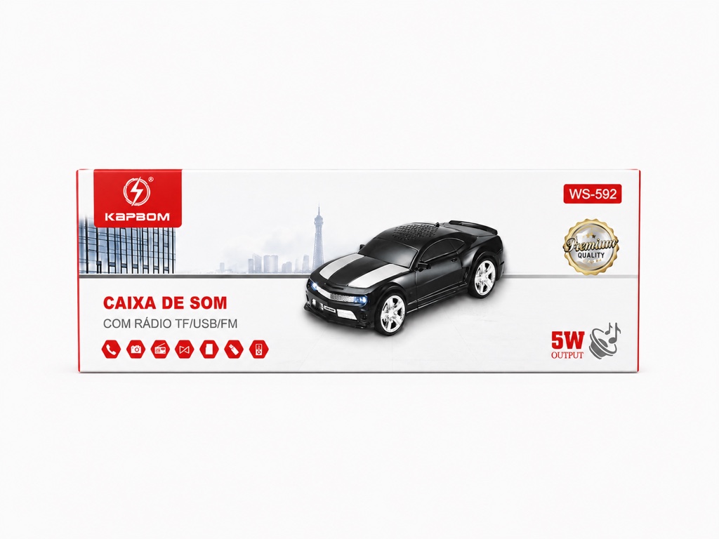 Caixa de som Camaro Ws-592