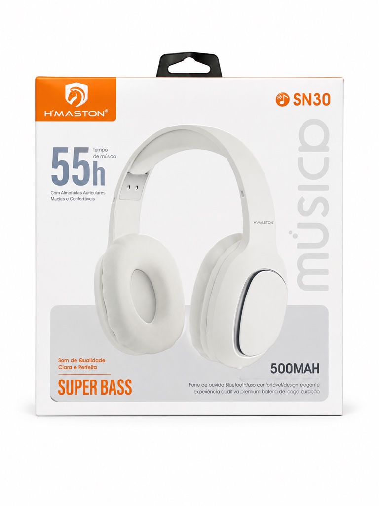 Headphone Fone Bluetooth Hmaston SN30