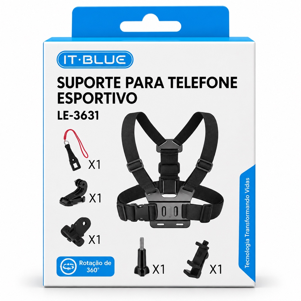 Suporte P/ Cll Esportivo It Blue Le-3631
