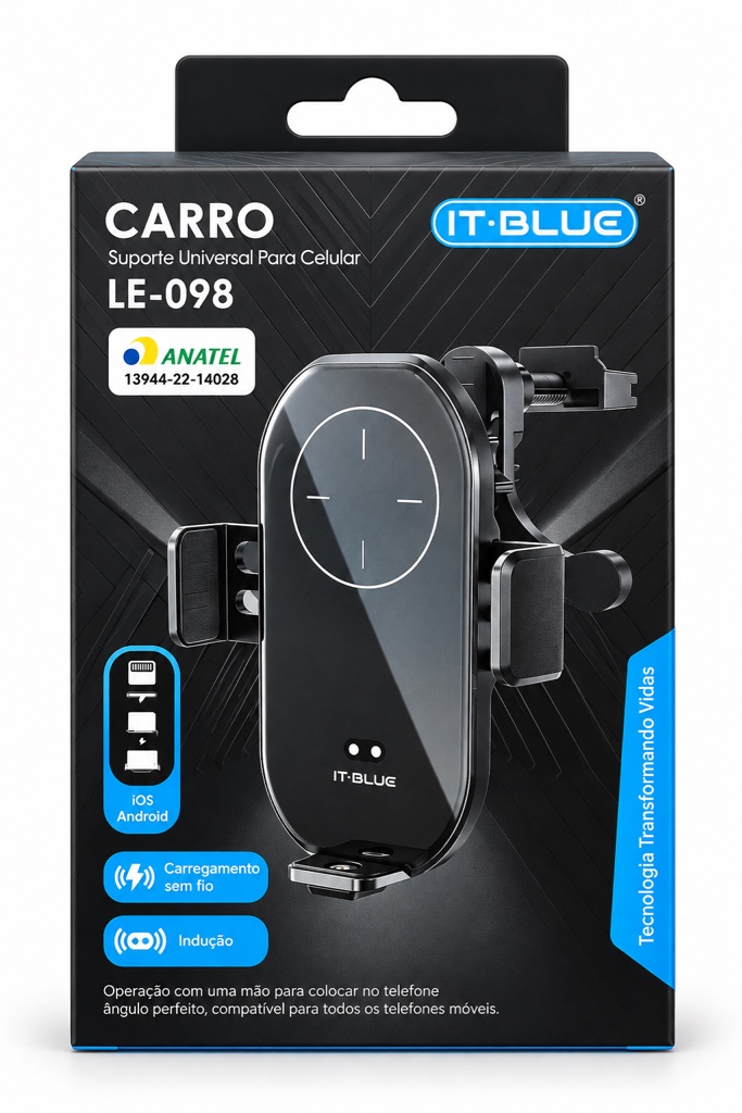 Suporte P/ Carro Universal It Blue Le-098