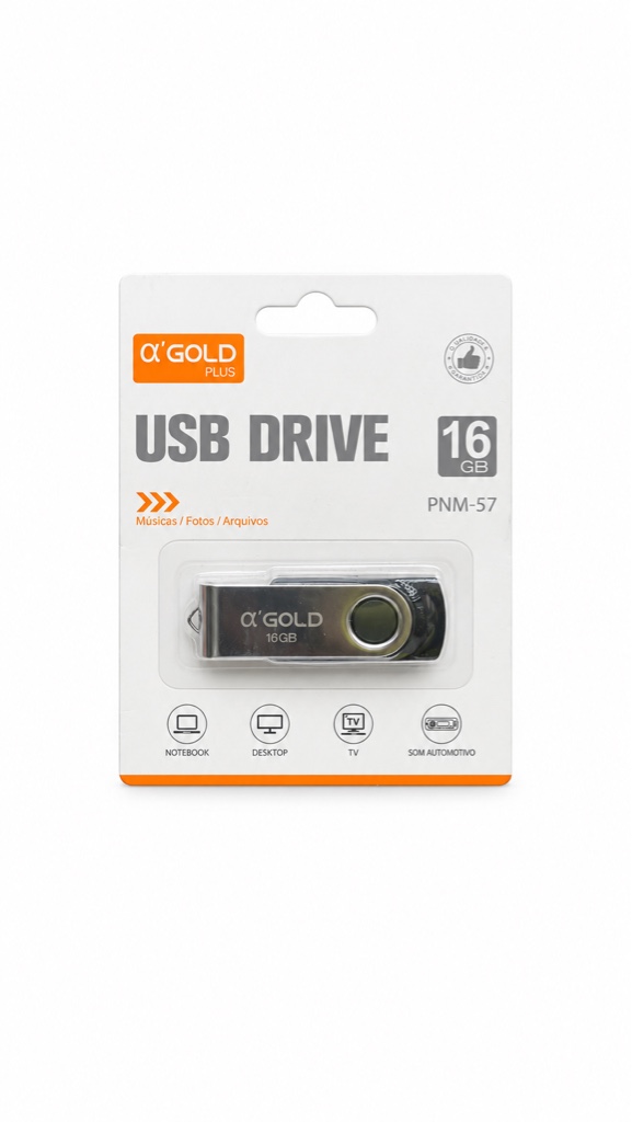 Pendrive 16G agold PNM57