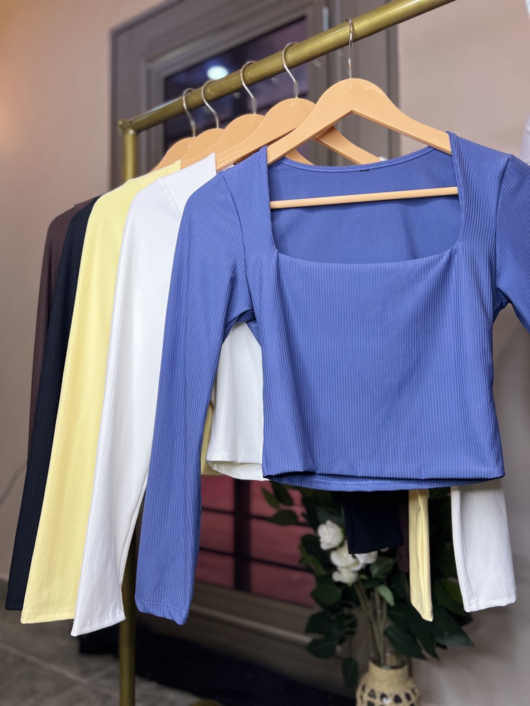 Blusa manga larga
