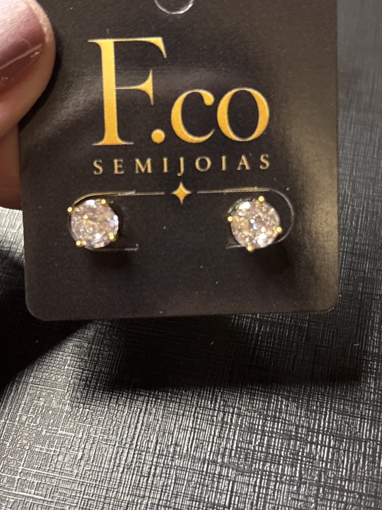 Ponto luz ouro 18k P