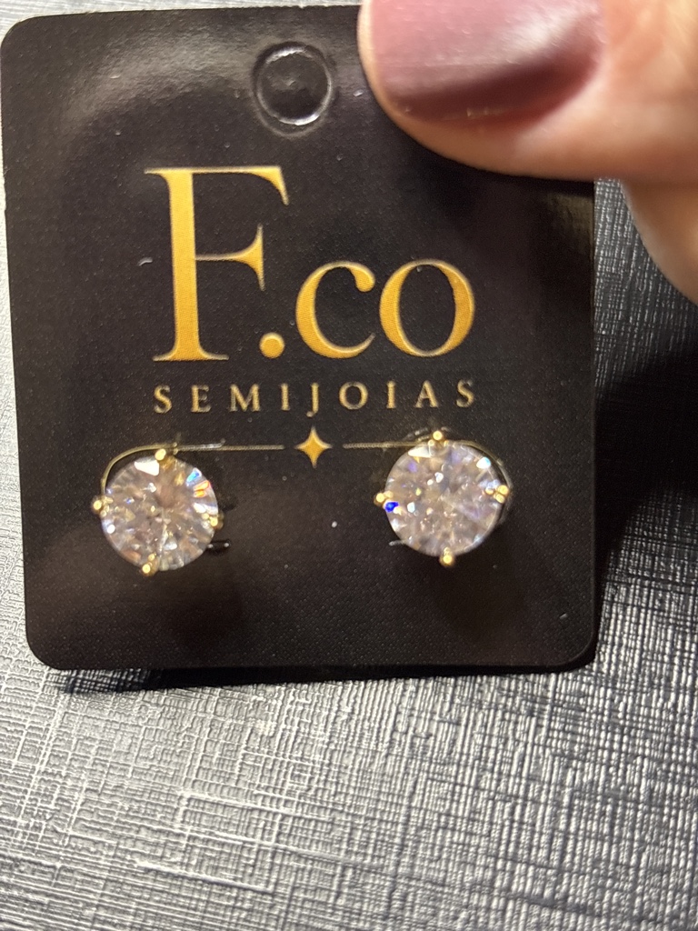 Ponto luz ouro 18k