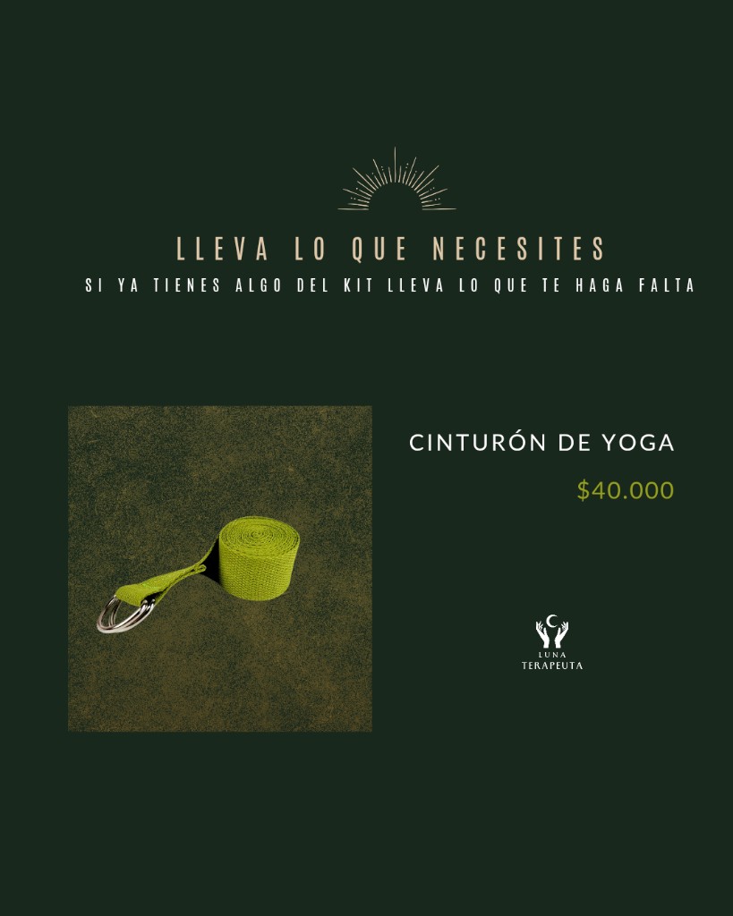 Cinturón de yoga