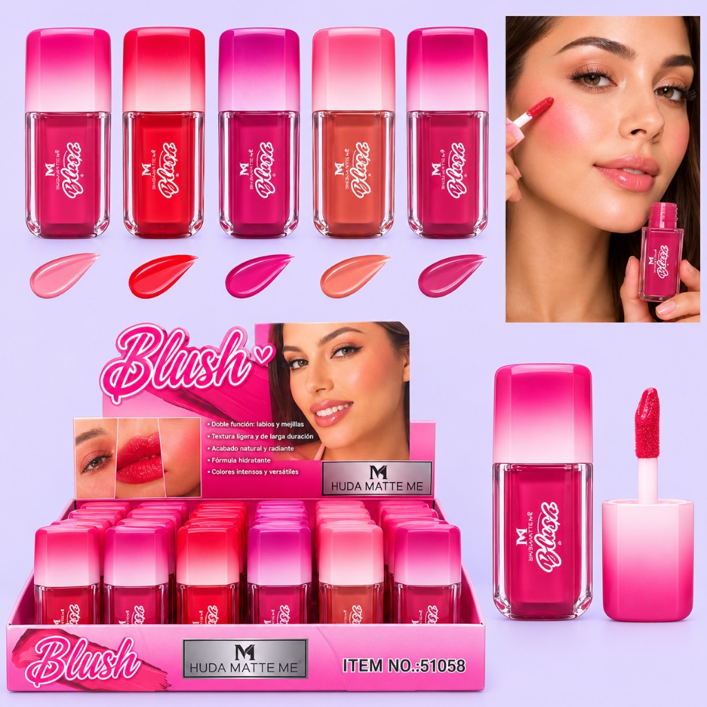 Rubor Líquido Huda Blush Matte
