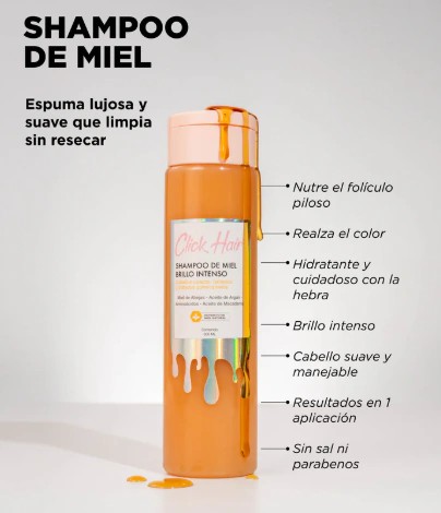 Shampoo de Miel – Click Hair